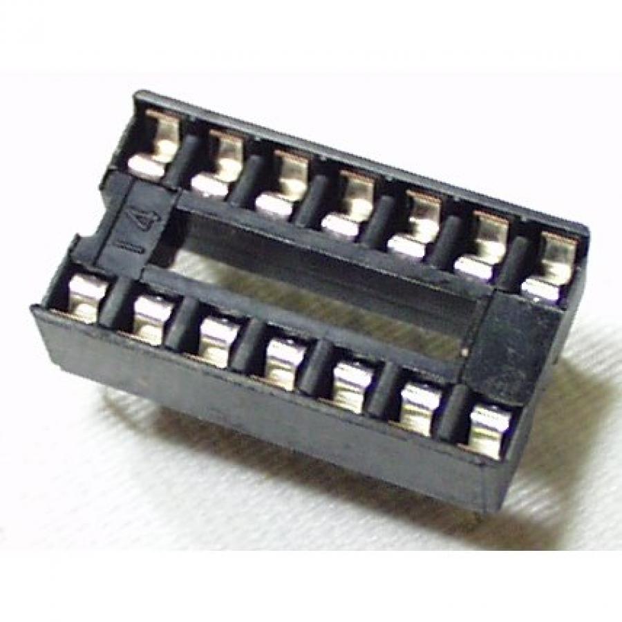 DIP Sockets Solder Tail - 14-Pin 0.3inch [PRT-07939]