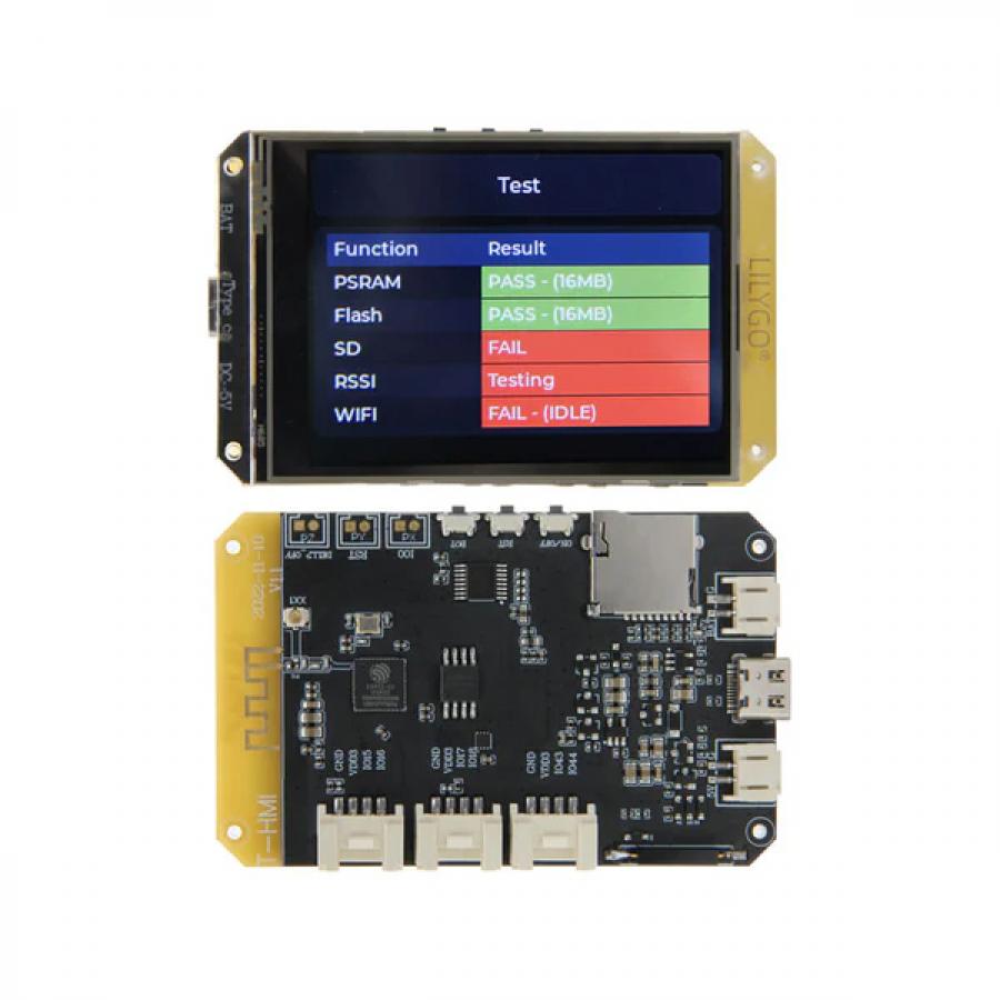 ESP32-S3 2.8인치 TFT LCD 개발 보드 T-HMI [LLGO-0007]