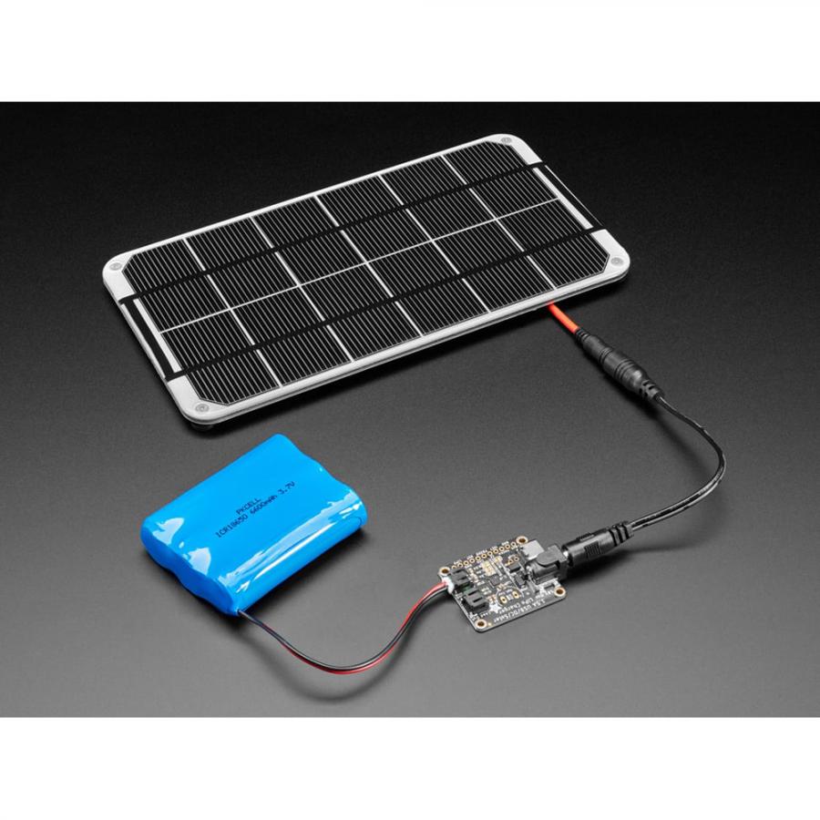 Adafruit Universal USB / DC / Solar Lithium Ion/Polymer charger - bq24074 [ada-4755]