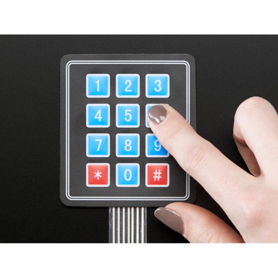 Membrane 3x4 Matrix Keypad [ada-4169]