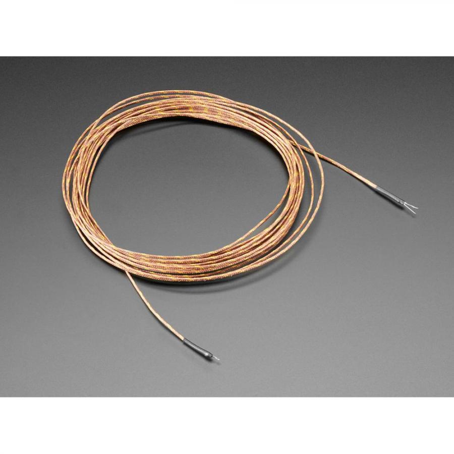 Thermocouple Type-K Glass Braid Insulated - 5m [ada-3895]