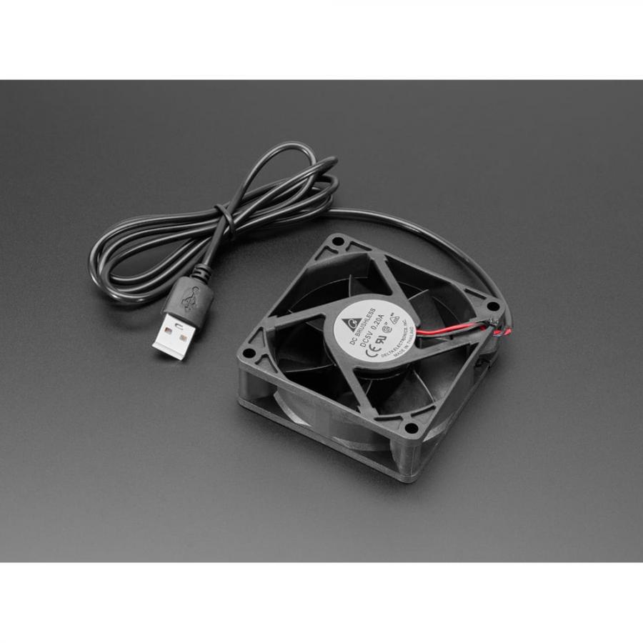 5V Square USB Fan - 7 cm [ada-6120]