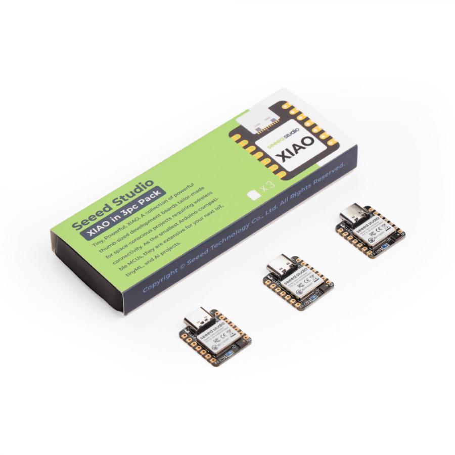 XIAO nRF52840 Sense 3PCS Pack [102010570]