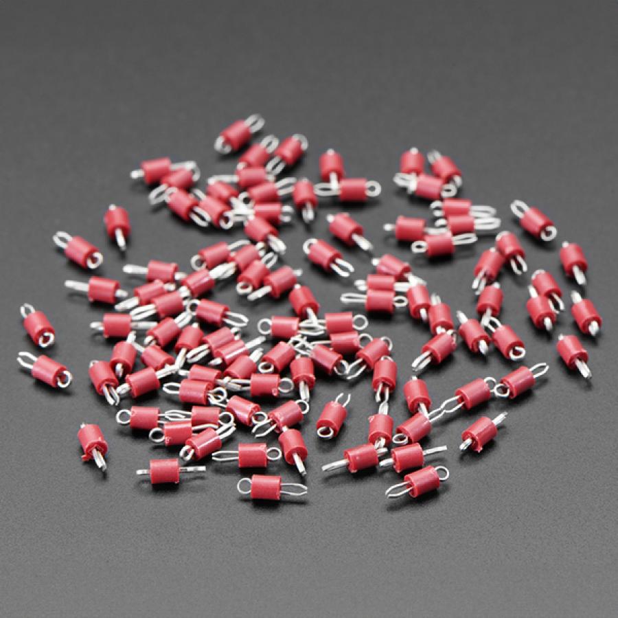 Small PCB Test Points (100 pack) - Red [ada-3825]